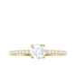 Minimalist Diamond Classic Engagement Ring