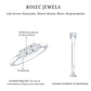 Lab Grown Oval Diamond 3 Stone Engagement Ring