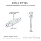 Contemporary Diamond Engagement Ring with Infinity Shank