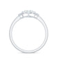 Real Diamond Engagement Ring with Halo