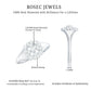 Natural Diamond Flower Engagement Ring in Illusion Set