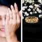 Real Diamond Flower Wedding Band for Women