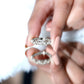 Certified Diamond Filigree Wedding Band for Women