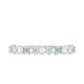Anillo de boda de diamantes inspirado en la naturaleza