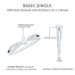Diamond Solitaire Engagement Ring With Split Shank