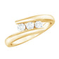 Certified Diamond Three Stone Promise Ring