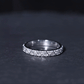 Diamond Band Ring in Surface Prong Set
