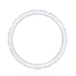 Diamond Band Ring in Surface Prong Set