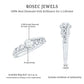 Vintage Style Diamond Engagement Ring with Bypass Shank