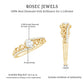 Vintage Style Diamond Engagement Ring with Bypass Shank