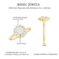 Certified Natural Diamond Flower Engagement Ring in Illusion Set