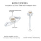 Cultured 2.2 Carat Freshwater Pearl Engagement Ring with Bypass Shank