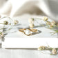 Cultured 2.2 Carat Freshwater Pearl Engagement Ring with Bypass Shank