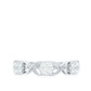 Natural Diamond Infinity Band Ring with Certificate