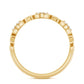 Natural Diamond Infinity Band Ring with Certificate