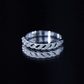 Elegant Round Shape Diamond Half Eternity Ring