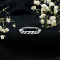 Elegant Round Shape Diamond Half Eternity Ring