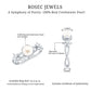 2.2 Carat Freshwater Pearl and Diamond Flower Engagement Ring