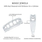 Natural Baguette Diamond Half Eternity Band With Certificate