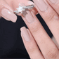 2 Carat Freshwater Pearl and Diamond Flower Engagement Ring