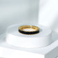 Baguette Cut Black Onyx Eternity Band Ring for Her