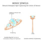 Natural Ethiopian Opal 3 Stone Engagement Ring With Certificate
