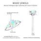Natural Ethiopian Opal 3 Stone Engagement Ring With Certificate