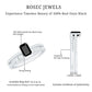 Emerald Cut Black Onyx and Diamond Bridal Ring Set