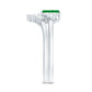 Certified Real Emerald Diamond Emerald Cut Engagement Ring and Wedding Band