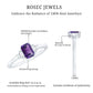 1.4 Carat Amethyst Emerald Cut Engagement Ring with Diamond