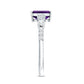 Real 1.4 Carat Emerald Cut Amethyst Engagement Ring with Moissanite