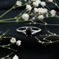 Certified 1.6 Carat Lab Grown Black Diamond Emerald Cut Engagement Ring with White Diamond Split Shank
