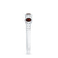Certified Real Garnet Diamond Half Eternity Ring