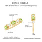 Anillo de medio engaste de eternidad de peridoto ovalado natural y diamantes para mujer