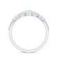 Certified 0.5 Carat Real Ethiopian Opal Marquise Engagement Wedding Ring Set of 2