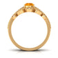 Pear Cut Fire Opal and Diamond Vintage Engagement Ring with Wedding Band Set