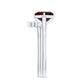 1.4 Carat Princess Cut Garnet Solitaire Bridal Ring Set with Diamonds