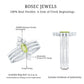 Marquise Cut Peridot Solitaire Trio Ring Set with Moissanite