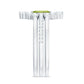 Marquise Cut Peridot Solitaire Trio Ring Set with Moissanite