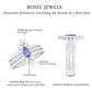 Marquise Cut Tanzanite Solitaire Ring Set with Diamond