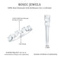 Natural Pear Shape Diamond Half Eternity Ring for Women