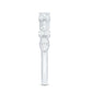 Designer Diamond Half Eternity Ring for Valentines