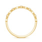 Designer Diamond Half Eternity Ring for Valentines