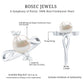 Cultured 7.48 Carat White Pearl Bypass Engagement Ring with Diamond
