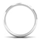 Certified Natural Diamond Mens Wedding Band