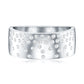 Lab Grown Diamond Wide Wedding Band With Certificate