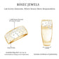 Lab Grown Diamond Wide Wedding Band With Certificate