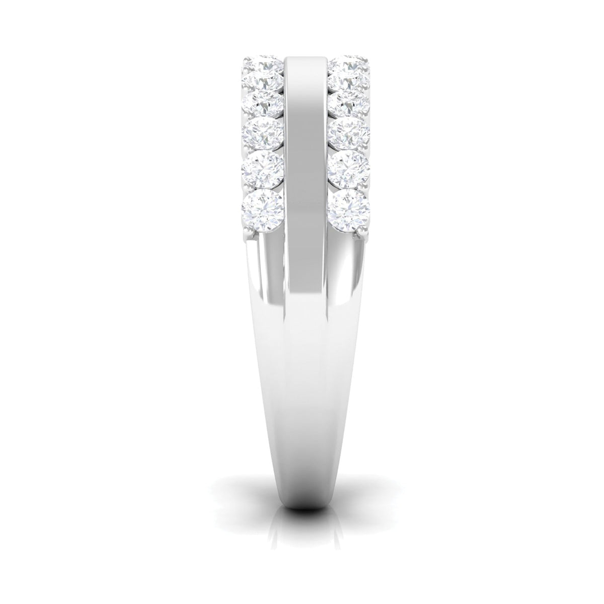 Certified Real Diamond Wedding Band Ring for Women