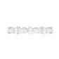 Oval and Marquise Cut Moissanite Stackable Eternity Ring