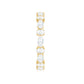 Oval and Marquise Cut Moissanite Stackable Eternity Ring
